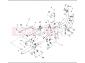 Harley-Davidson 2001 DYNA DYNA SUPER GLIDE T-SPORT  - FXDXT EXHAUST SYSTEM