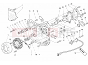 DUCATI 2000 Superbike 996 GENERATOR COVER - WATER PUMP » COOLING SYSTEM