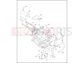 HARLEY-DAVIDSON DYNA DEFENDER  - FXDP FRAME & JIFFY STAND