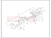 HARLEY-DAVIDSON DYNA DEFENDER  - FXDP FRONT BRAKE CALIPER