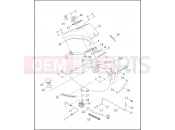 HARLEY-DAVIDSON DYNA DEFENDER  - FXDP FUEL TANK