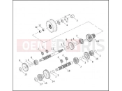HARLEY-DAVIDSON DYNA DEFENDER  - FXDP TRANSMISSION GEARS