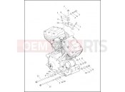 HARLEY-DAVIDSON FAT BOY  - FLSTF ENGINE MOUNTS