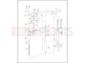 HARLEY-DAVIDSON ROAD GLIDE  - FLTR FRONT FORK (1 OF 2)