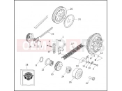 HARLEY-DAVIDSON CVO DYNA SUPER GLIDE  - FXR4 BELT, CHAIN & SPROCKETS
