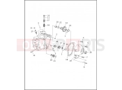 HARLEY-DAVIDSON CVO DYNA SUPER GLIDE  - FXR4 CRANKCASE - GEAR SIDE
