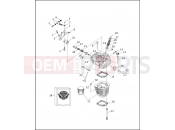 HARLEY-DAVIDSON CVO DYNA SUPER GLIDE  - FXR4 CYLINDERS, VALVES & HEADS - VÂ²â¢ EVOLUTION
