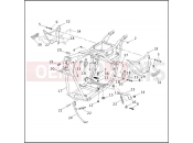 HARLEY-DAVIDSON CVO DYNA SUPER GLIDE  - FXR4 FRAME & JIFFY STAND