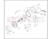 HARLEY-DAVIDSON CVO DYNA SUPER GLIDE  - FXR4 HEADLAMP