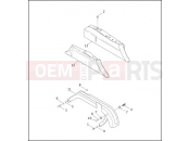 HARLEY-DAVIDSON CVO DYNA SUPER GLIDE  - FXR4 REAR BELT GUARD