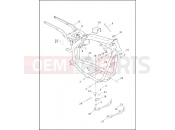 HARLEY-DAVIDSON DYNA LOW RIDER  - FXDL FRAME & JIFFY STAND