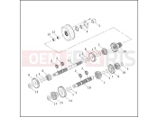 HARLEY-DAVIDSON DYNA LOW RIDER  - FXDL TRANSMISSION GEARS