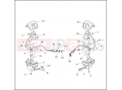 Harley-Davidson 2000 POLICE ELECTRA GLIDE STANDARD POLICE  - FLHTPI HANDLEBAR SWITCHES