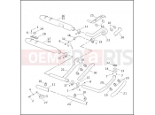 Harley-Davidson 2000 SIDECAR FLHTC/I SIDECAR  - SIDECAR FOR FLHTC/I EXHAUST SYSTEM (1 OF 2)