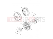 Harley-Davidson 2000 SOFTAIL NIGHT TRAIN  - FXSTB REAR WHEEL