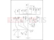 Harley-Davidson 1999 CVO/CUSTOM CVO DYNA SUPER GLIDE  - FXR3 WIRING HARNESS, MAIN