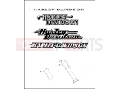 Harley-Davidson 1999 DYNA DYNA SUPER GLIDE SPORT  - FXDX FUEL TANK TRIM (DECALS)