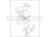 Harley-Davidson 1999 SIDECAR FLHTCUI SIDECAR  - SIDECAR FOR FLHTCUI ENGINE MOUNTS & STABILIZER LINKS