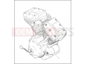 Harley-Davidson 1999 TOURING ULTRA CLASSIC  - FLHTCUI COMPLETE ENGINE - TWIN CAM 88â¢