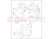 Harley-Davidson 1999 TOURING ROAD GLIDE  - FLTR WIRING HARNESS, INTERCONNECT - FLHT & FLTR