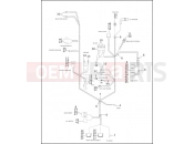 Harley-Davidson 1999 TOURING ROAD GLIDE  - FLTRI WIRING HARNESS, MAIN (2 OF 2)