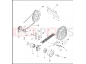 Harley-Davidson 1998 SIDECAR FLHT SIDECAR  - SIDECAR FOR FLHT BELTS, CHAINS & SPROCKETS