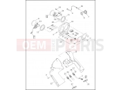 Harley-Davidson 1998 SIDECAR FLHTCU/I SIDECAR  - SIDECAR FOR FLHTCU/I SPEEDOMETER & TACHOMETER - FLTR MODELS