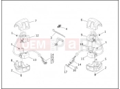 Harley-Davidson 1998 SOFTAIL FAT BOY  - FLSTF HANDLEBAR SWITCHES