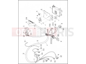 Harley-Davidson 1998 TOURING ELECTRA GLIDE CLASSIC  - FLHTCI WIRING HARNESS & CONTROL MODULE - FUEL INJECTED MODELS