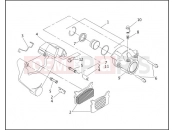 Harley-Davidson 1997 TOURING ULTRA CLASSIC  - FLHTCUI REAR BRAKE CALIPER