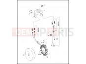 Harley-Davidson 1996 SIDECAR ULTRA SIDECAR  - SIDECAR FOR ULTRA ALTERNATOR & REGULATOR - HIGH OUTPUT