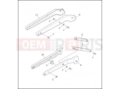 Harley-Davidson 1995 DYNA DYNA SUPER GLIDE CONVERTIBLE  - FXDS CONV REAR FENDER SUPPORTS