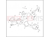 Harley-Davidson 1995 SIDECAR FXRP SIDECAR  - SIDECAR FOR FXRP TAIL LAMP & REAR TURN SIGNALS