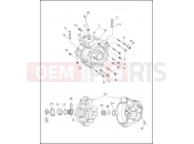 HARLEY-DAVIDSON SOFTAIL CUSTOM  - FXSTC CRANKCASE - 1996 (1 OF 2)