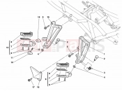 DUCATI 2000 Sporttouring ST2 FOOTRESTS, RIGHT » UNCLASSIFIED