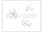 HARLEY-DAVIDSON SPRINGER SOFTAIL  - FXSTSB FOOTRESTS