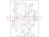 Harley-Davidson 1995 TOURING ULTRA CLASSIC  - FLHTCUI WIRING HARNESS, MAIN - FLHR & FLHRI