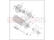 HARLEY-DAVIDSON SUPER GLIDE LOW RIDER  - FXLR CLUTCH