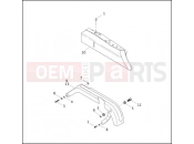 HARLEY-DAVIDSON SUPER GLIDE LOW RIDER  - FXLR REAR BELT GUARD