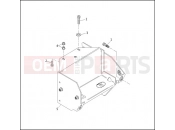 Harley-Davidson 1994 POLICE ELECTRA GLIDE STANDARD POLICE (WINDSHIELD)  - FLHTP BATTERY TRAY - FLHTP