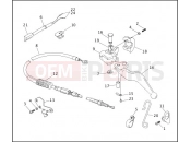 Harley-Davidson 1994 POLICE ELECTRA GLIDE STANDARD POLICE (WINDSHIELD)  - FLHTP CLUTCH CONTROL