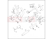 Harley-Davidson 1994 POLICE ELECTRA GLIDE STANDARD POLICE (WINDSHIELD)  - FLHTP EXHAUST SYSTEM - FXRP
