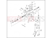 Harley-Davidson 1994 POLICE ELECTRA GLIDE STANDARD POLICE (WINDSHIELD)  - FLHTP FRONT BRAKE CONTROL