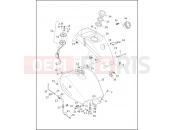Harley-Davidson 1994 POLICE ELECTRA GLIDE STANDARD POLICE (WINDSHIELD)  - FLHTP FUEL TANK - FXRP