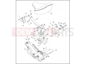Harley-Davidson 1994 POLICE ELECTRA GLIDE STANDARD POLICE (WINDSHIELD)  - FLHTP SEAT - AIR CUSHION