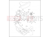 Harley-Davidson 1994 POLICE ELECTRA GLIDE STANDARD POLICE (WINDSHIELD)  - FLHTP SEAT - SPRING CUSHION