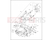 Harley-Davidson 1994 POLICE ELECTRA GLIDE STANDARD POLICE (WINDSHIELD)  - FLHTP SIDECAR CONNECTION KIT - RLE