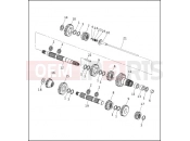 Harley-Davidson 1994 POLICE ELECTRA GLIDE STANDARD POLICE (WINDSHIELD)  - FLHTP TRANSMISSION GEARS