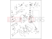 Harley-Davidson 1994 SIDECAR FLHTC/I SIDECAR  - SIDECAR FOR FLHTC/I SWITCHES & CIRCUIT BREAKERS - FLHTP (2 OF 2)