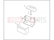 Harley-Davidson 1993 DYNA DYNA LOW RIDER  - FXDL BATTERY TRAY